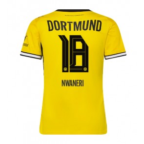 Borussia Dortmund Ethan Nwaneri #18 Domaci Dres za Ženska 2026-27 Kratak Rukavima